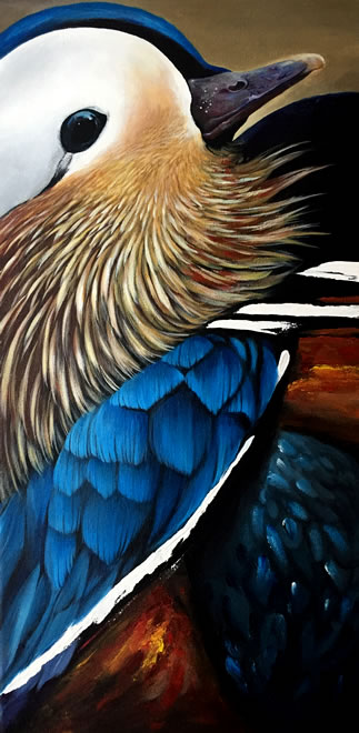 painting for sale-Feathers